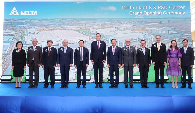 Delta Thailand Opens New Plant And R&D Centre For EV Production