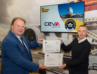 First IATA CEIV Li-Battery Certificate to CEVA