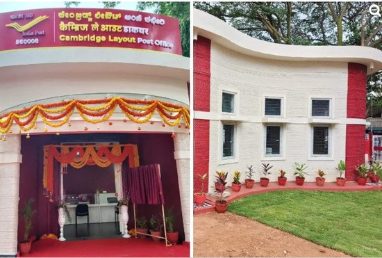 India’s First Post Office Built Via 3D Printing Debuts In Bengaluru